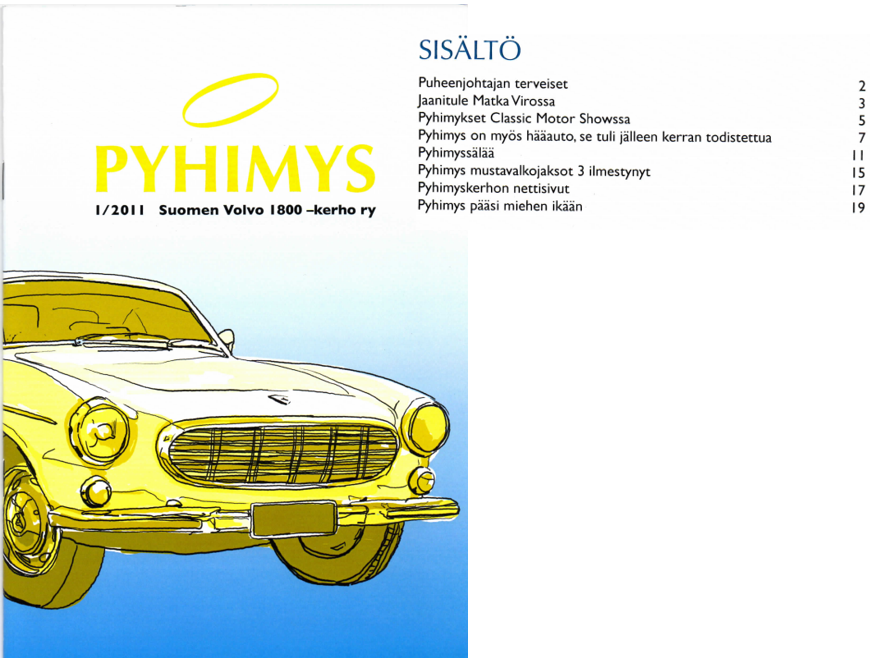 Pyhimys lehti Suomen Volvo 1800 kerho pyhimys-lehti-suomen-volvo-1800-kerho